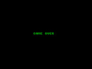Chuckie Egg for ZX Spectrum - Game over.