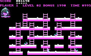 Chuckie Egg for IBM PC/Compatibles - Start of level 2.