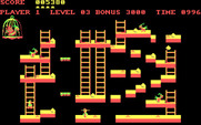 Chuckie Egg for IBM PC/Compatibles - Level 3 with some moving platforms...