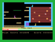 Manic Miner for Tatung Einstein - Game demo; The Vat.