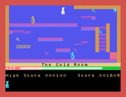 Manic Miner for Tatung Einstein - Leaping through the air!