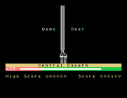 Manic Miner for Tatung Einstein - Game over.