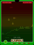 Scramble for Vectrex - Avoid or shoot the missiles...