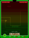 Scramble for Vectrex - Oops, don't crash into the walls.