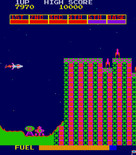 Scramble for Arcade - Uh oh, the pathway is about to get narrow!