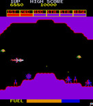 Scramble for Arcade - Don't crash into the walls in this section of the game.
