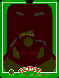 Spin Ball for Vectrex - Title screen.
