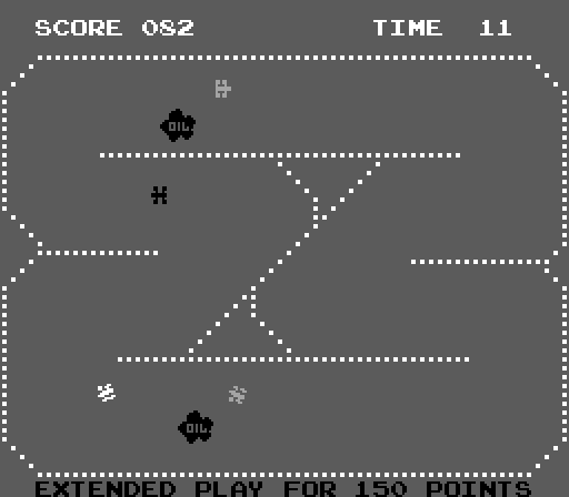 Sprint One Arcade Screenshot: Only 11 seconds left...