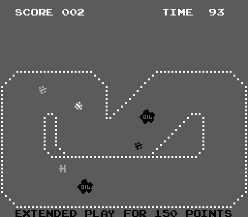 Sprint One Arcade Screenshot: The race begins...