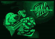 Head Over Heels for Amstrad PCW - Loading screen.