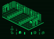 Head Over Heels for Amstrad PCW - A few obstacles to jump over...