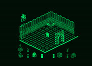 Head Over Heels for Amstrad PCW - Starting location.