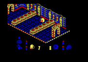 Head Over Heels for Amstrad CPC - Jump over these barriers here...