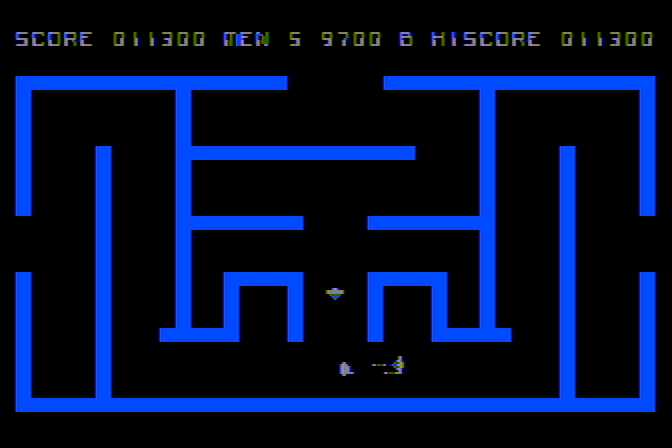 Marauder Atari 8-bit Screenshot: The next level of Sabotage...