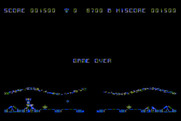 Marauder for Atari 8-bit - Game over.