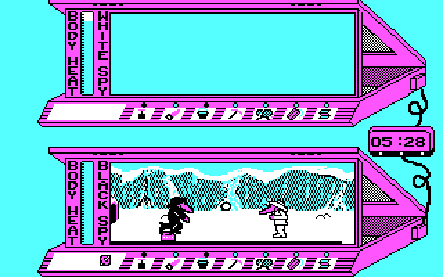 Spy vs. Spy III: Arctic Antics IBM PC/Compatibles Screenshot: Title screen 1.