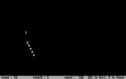 Slither for IBM PC/Compatibles - The snake can move diagonally to chase the targets!