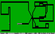 Slither for IBM PC/Compatibles - Chasing the next target...
