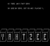 Yahtzee for Exidy Sorcerer - Setting up the players; who's playing?