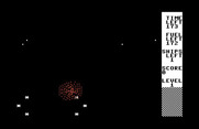 Stargate 64 for Commodore 64 - Crash! I hit the stargate, so I lose a ship...