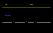 Space Adventure for Commodore VIC-20 - Game start.