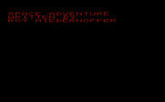 Space Adventure for Commodore VIC-20 - Title screen.