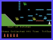 Jet Set Willy for Memotech MTX - To the west of the kitchen...