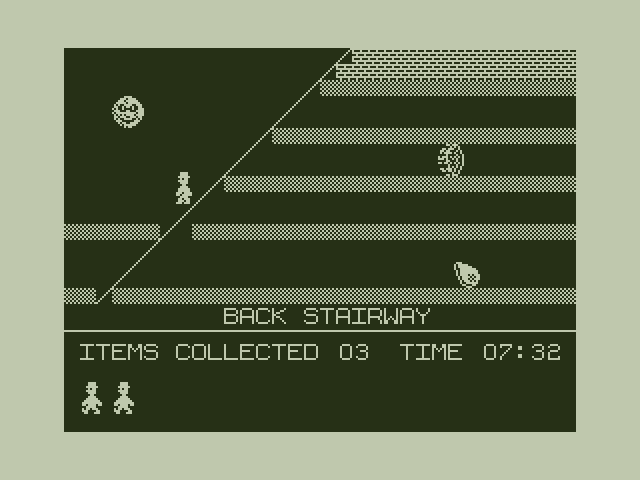 Jet Set Willy Dragon 32/64 Screenshot: Choose a path...