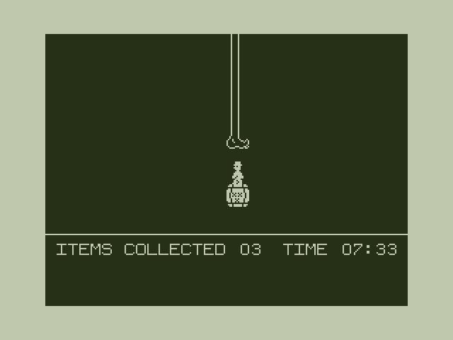 Jet Set Willy Dragon 32/64 Screenshot: I ran out of lives...