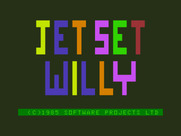 Jet Set Willy for Dragon 32/64 - Title screen.