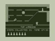 Jet Set Willy for Dragon 32/64 - Here's the Top Landing...