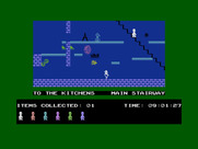 Jet Set Willy for Commodore 16 & Plus/4 - To the kitchens!