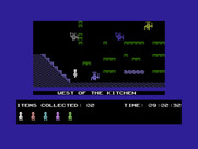 Jet Set Willy for Commodore 16 & Plus/4 - West of the kitchen...where does this lead?
