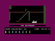 Jet Set Willy for Commodore 16 & Plus/4 - Game start.
