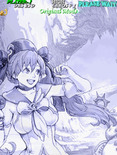 Mushihimesama Futari Ver 1.5 for Arcade - Level completed! A quick animation before the game continues...