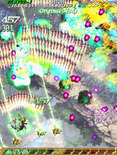 Mushihimesama Futari Ver 1.5 for Arcade - Sometimes so much is exploding it's difficult to see!