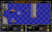 Vindicators for Atari ST - Pick up the canisters to replenish fuel.