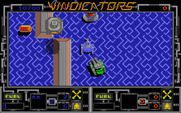Vindicators for Atari ST - Regular weapons won't hit the flying enemies!