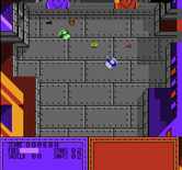 Vindicators for NES / Famicom - Pick up the "F" icon to replenish some fuel.