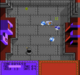 Vindicators for NES / Famicom - Blasting enemy tanks...