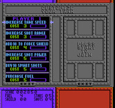 Vindicators for NES / Famicom - Use stars that were collected to customize your tank.
