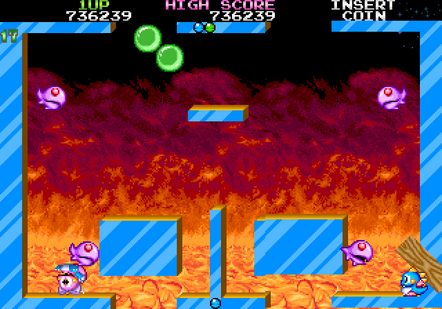 Bubble Symphony Arcade Screenshot: An opponent got me!