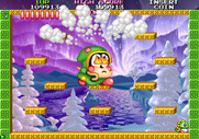 Bubble Symphony for Arcade - Fighting one of the large, end of level bosses...