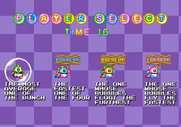 Bubble Symphony for Arcade - Let's begin...first, select a player!
