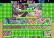Bubble Memories: The Story of Bubble Bobble III for Arcade - Yikes, avoid those fires!
