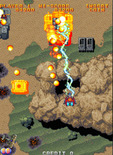 Gekirindan for Arcade - Destroying tanks...