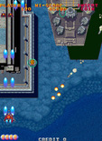 Gekirindan for Arcade - Dodging missiles...