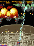 Gekirindan for Arcade - Blasting opponents...