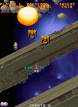 Gekirindan for Arcade - Blast asteroids, and pick up the emblems for bonus points.