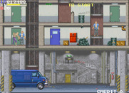 Elevator Action II for Arcade - Mission complete, a van picks me up...